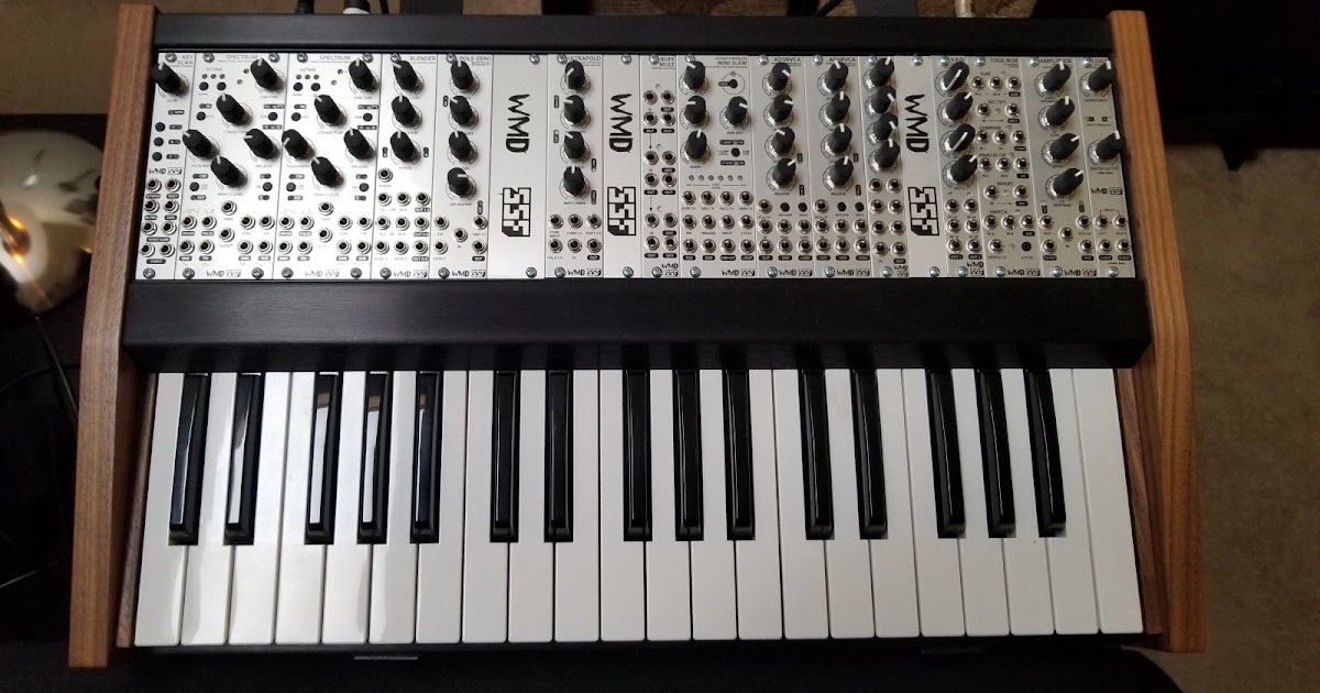 MATRIXSYNTH WMD MONOLITH Eurorack Keyboard Synthesizer System