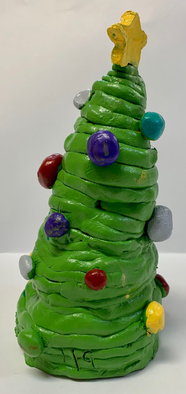 2 Soul Sisters Art Ed Coil Clay Christmas Trees!
