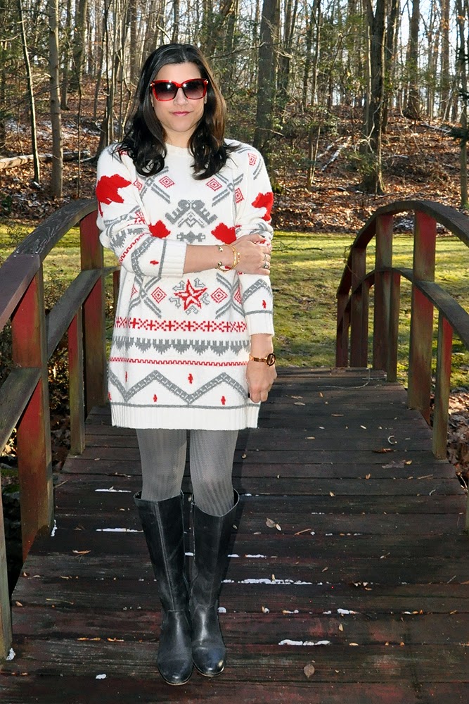 {outfit} The Stella McCartney Polar Bear Sweater | Closet Fashionista