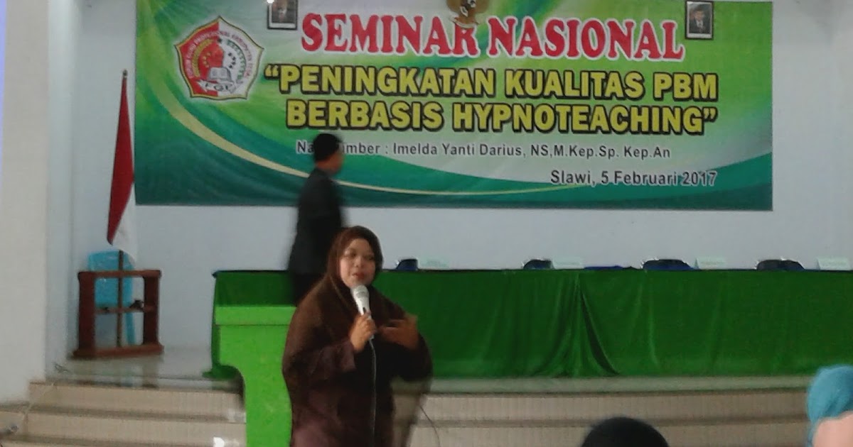 Contoh Banner Seminar Ptk gambar spanduk