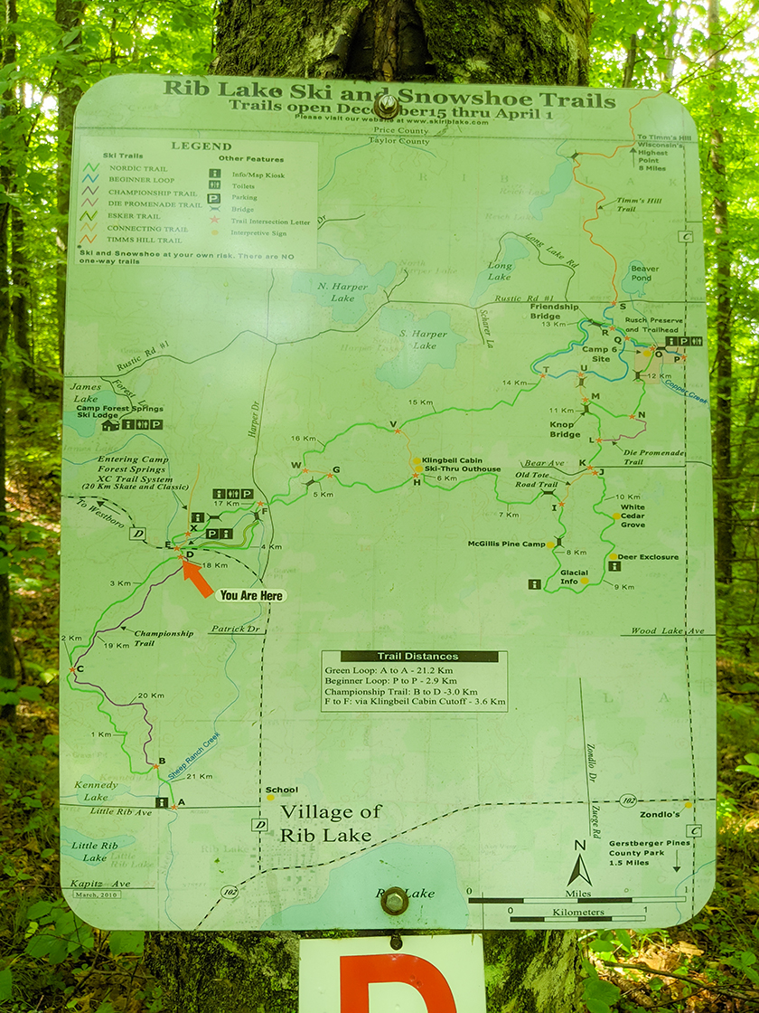 Hiking the Ice Age Trail East Lake Segment