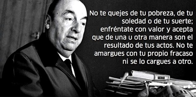 "No culpes a nadie", un mágico poema de Pablo Neruda para reflexionar