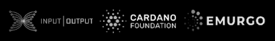 Cardano Foundation, Input|Output, Emurgo Cardano blockchain supporting entities