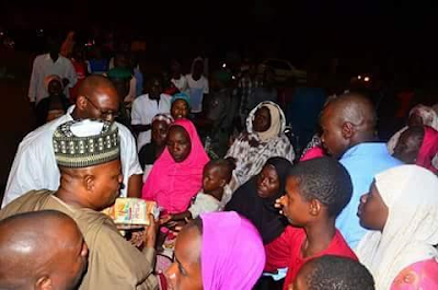 Photos: Governor Shettima visits scene of foiled Boko Haram attack in Maiduguri 154 2f