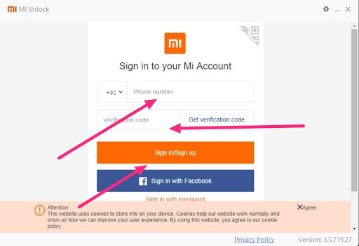 How To Unlock Redmi Note 8 Pro Bootloader Easily (Official Method) 5 Mi-Unlock-Tool-Bootloader-Sign-in