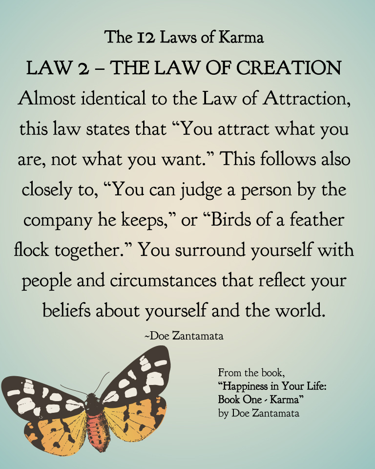 The 12 Laws of Karma