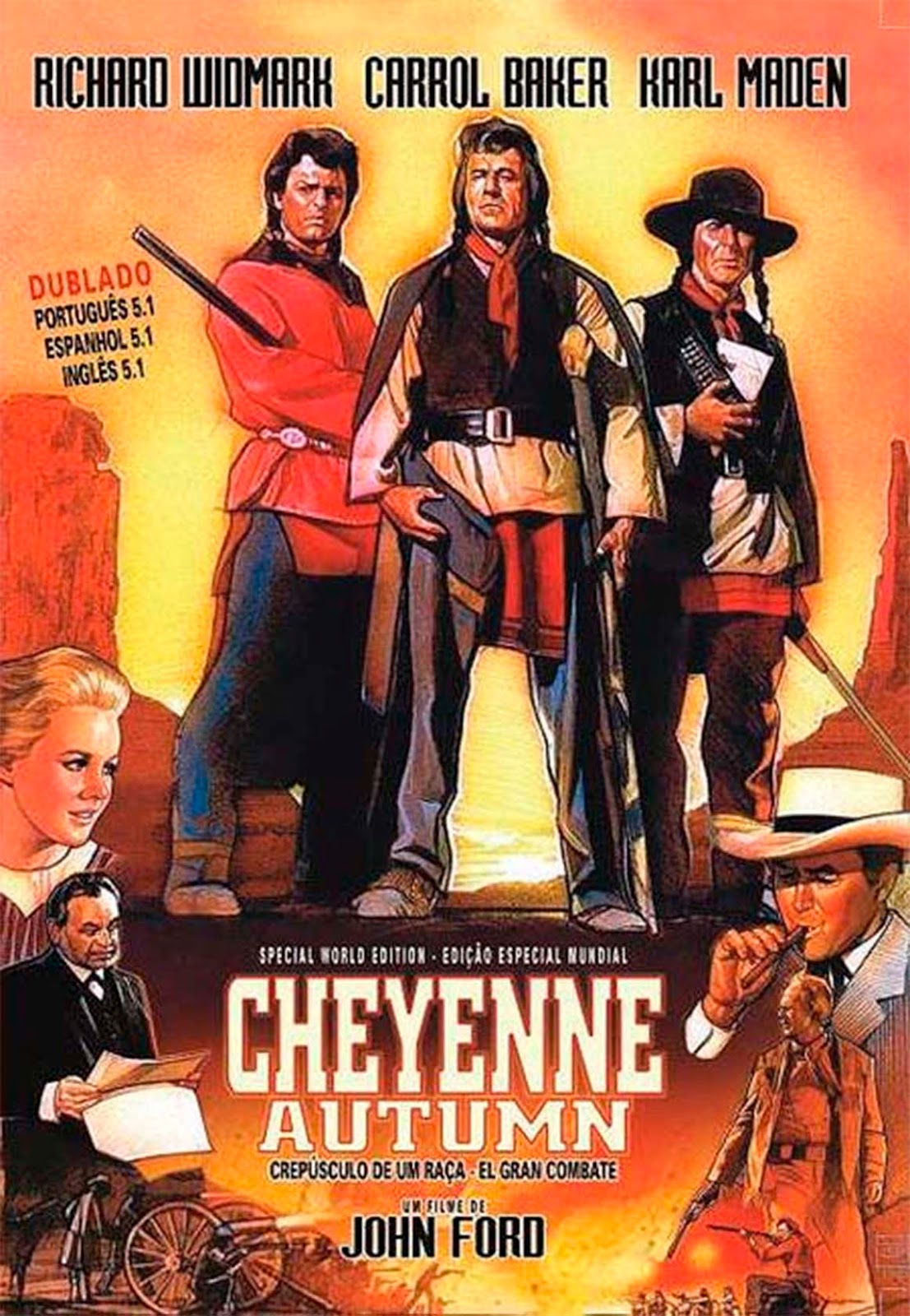 El Ocaso de los Cheyennes (Cheyenne Autumn/1964/John Ford)