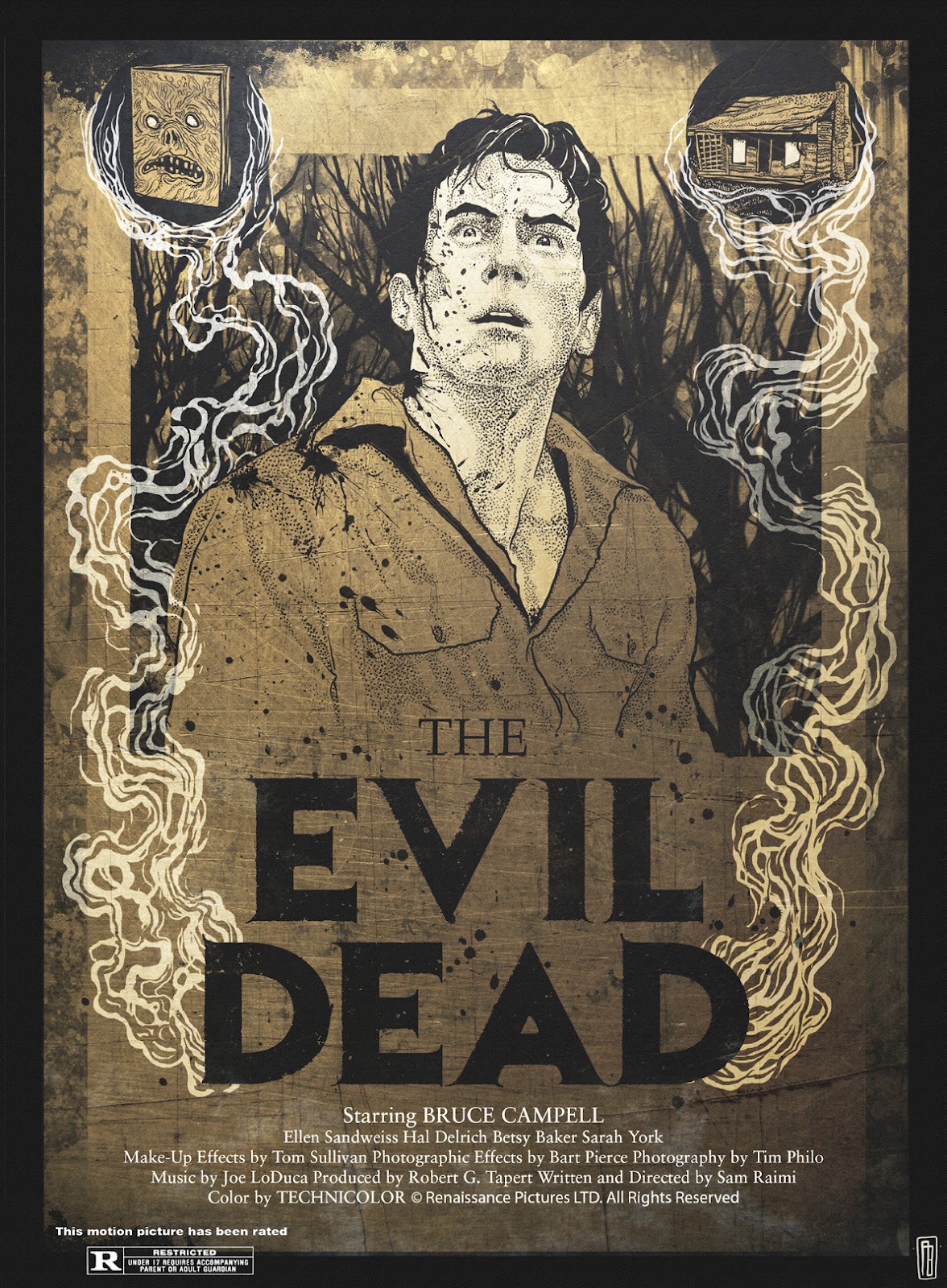 Dead posters. 1981. Зловещие мертвецы - the Evil Dead Постер. Зловещие мертвецы 1981 Постер.