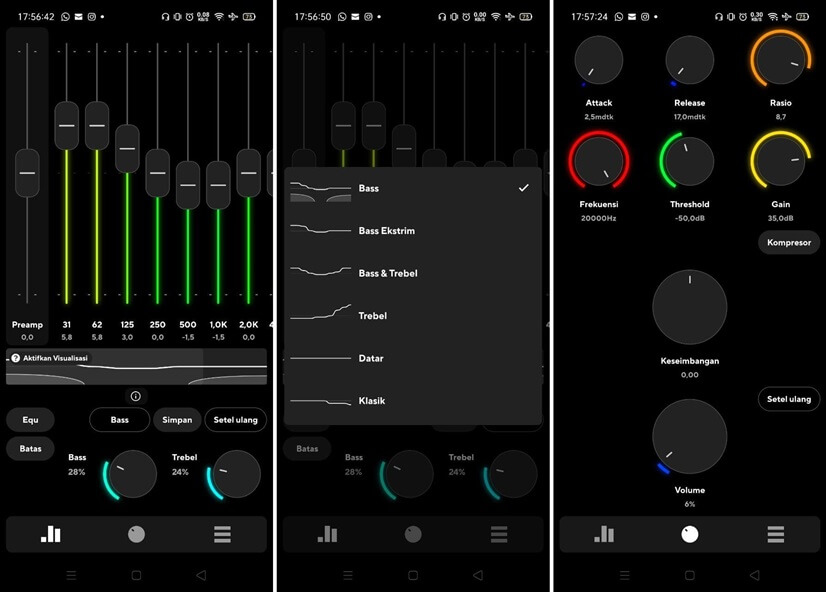 √ 2 Cara Meningkatkan Kualitas Audio Bass, Vokal, Trebel HP Android