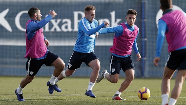 El Málaga entrena hoy a las 10:00 horas