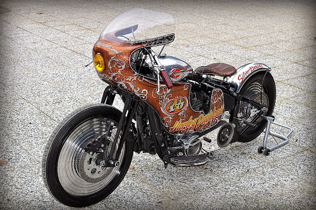 Harley Davidson By Rocket Boy Garage