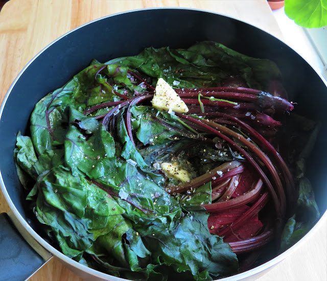 Steamed Baby Beets & Greens | The English Kitchen