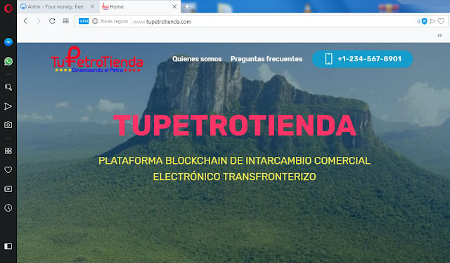 Ver http://www.tupetrotienda.com con Navegador VPN