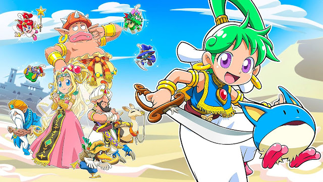 Wonder Boy: Asha in Monster World será lançado no Switch em 28 de maio