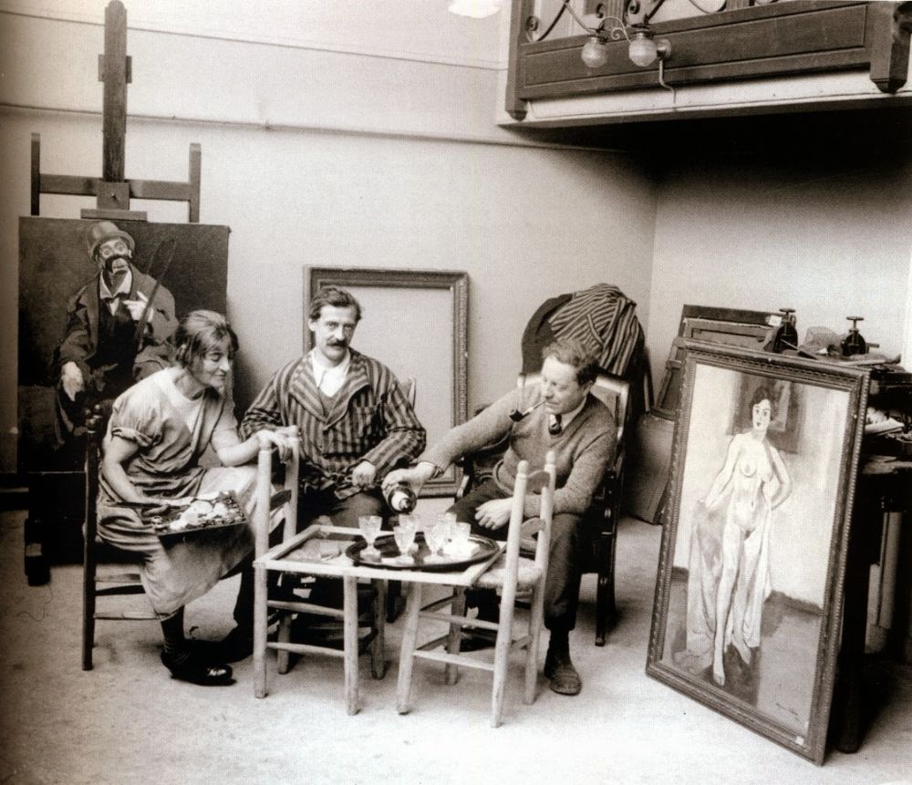 40 Amazing Behind the Scenes Photos of Famous Artists at Work in Their