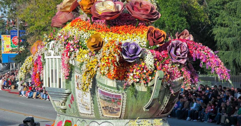 Healing Whole Take a Break Learn how Rose Bowl Floats are Made