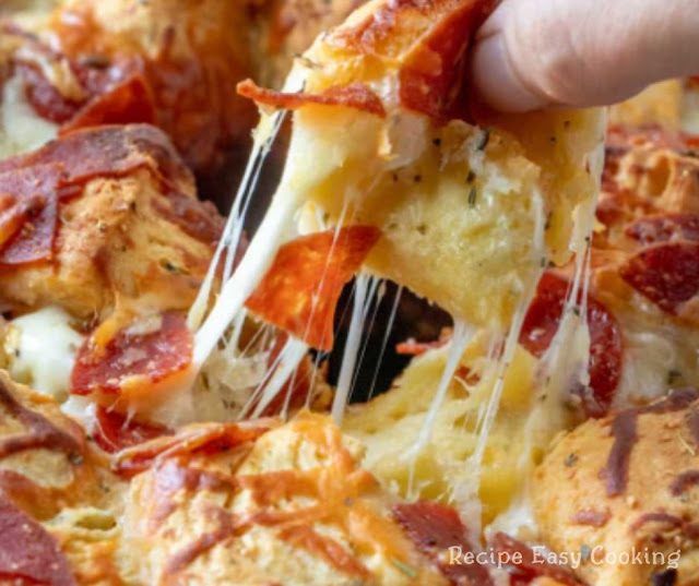 Delicious Pizza Monkey Bread