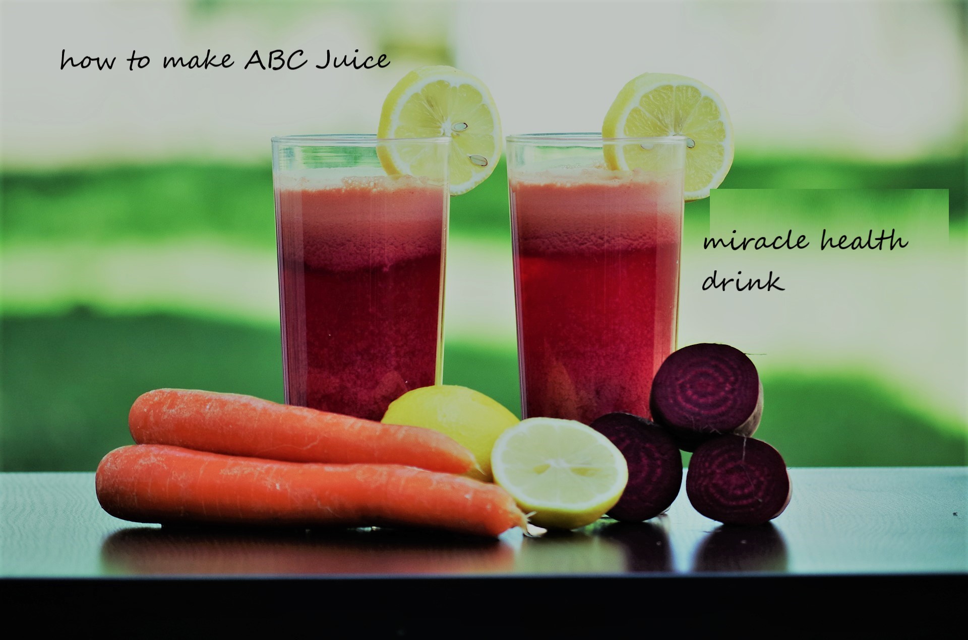 How to make Apple Beetroot Carrot Juice ABC juice