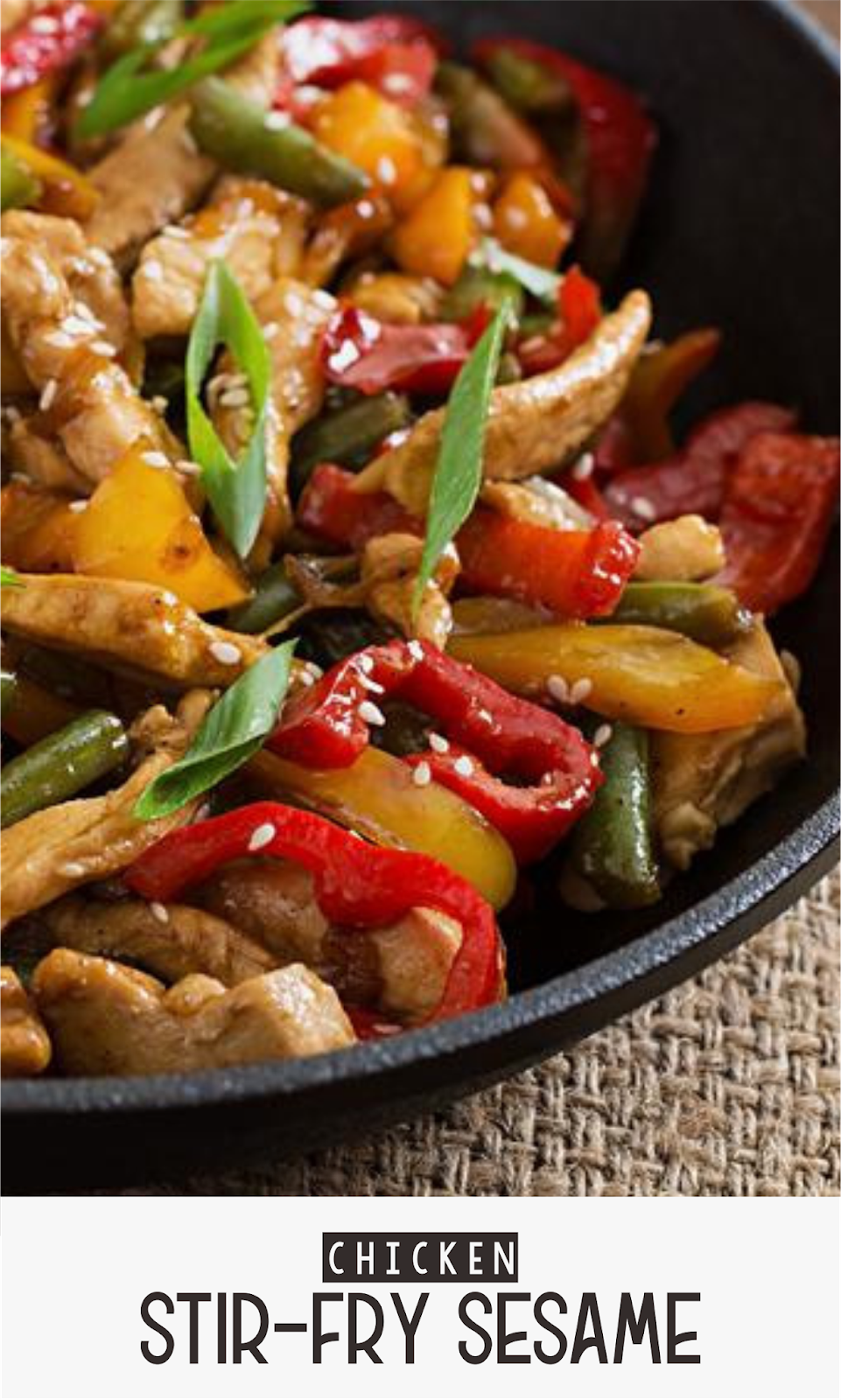 Stir-Fry Sesame Chicken | Recipe Spesial Food