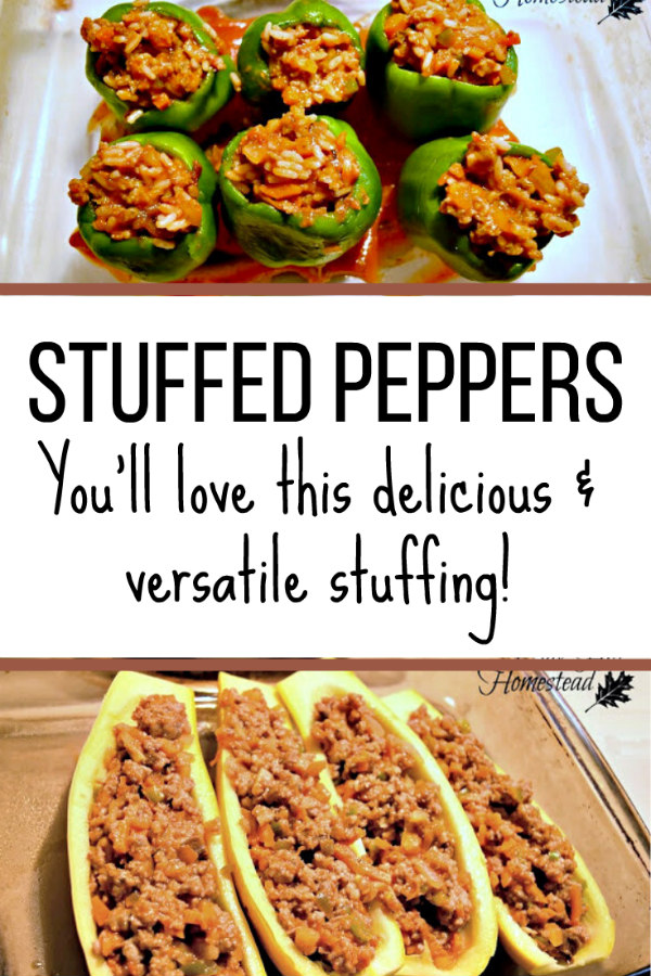 A Twist on Stuffed Peppers (and other "stuffed" stuff) Oak Hill Homestead