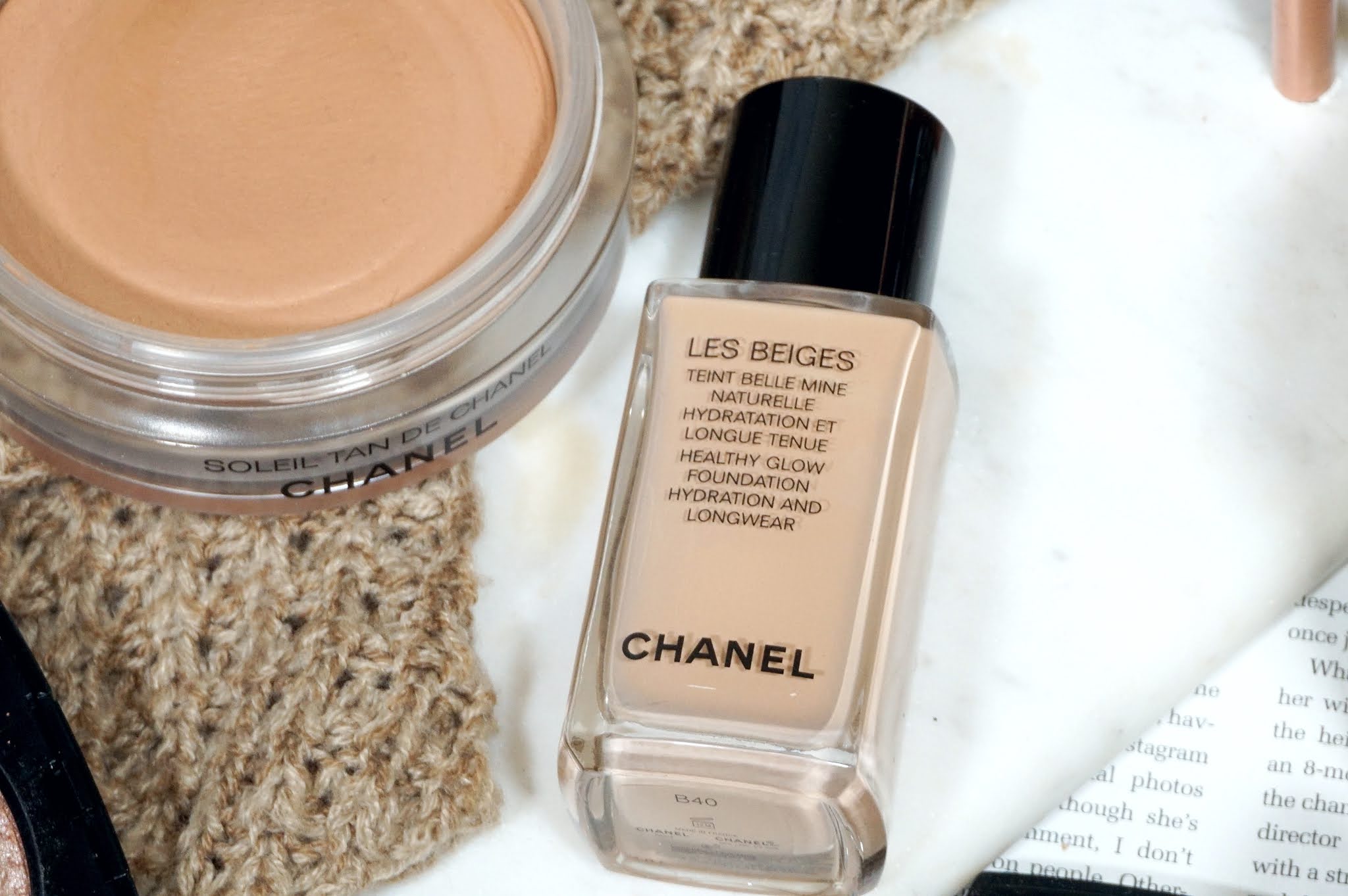 Chanel Les Beiges Teint Belle Mine Naturelle Healthy Glow Hydration And Longwear  Foundation - # B30 30ml