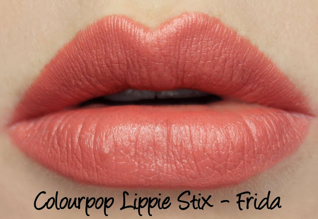 ColourPop Lippie Stix - Frida Swatches & Review