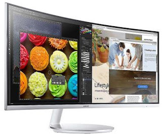 Monitor Komputer SAMSUNG 34 Inch Curved LED C34F791WQE