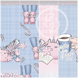 Pretty Walls: Cozy Girl 10 piece wallpaper set