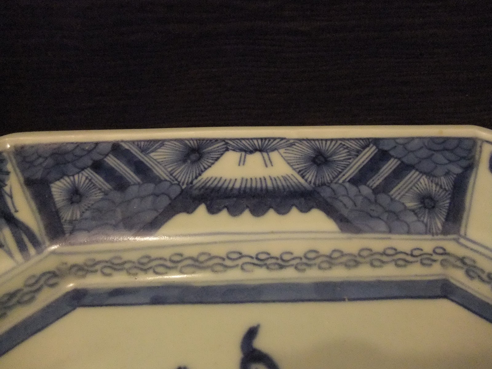 100年前の日本の食器たち 「吉祥寺PukuPuku」: ＜新入荷＞青磁に色絵なます皿（江戸中期）・染付蓋物/八角向付（以上、江戸後期）・染付