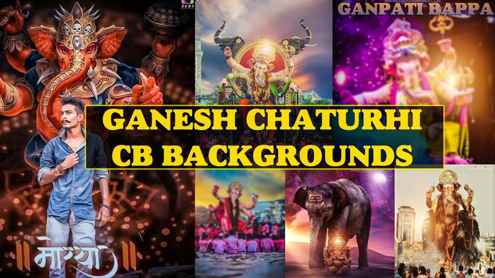 Ganesh Chaturthi Banner Background Images HD Pictures and Wallpaper For  Free Download  Pngtree