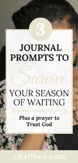 Journal Prompts | Do you ever wonder when are things going to change? Do you ask God where are you? Here are 3 journaling prompts to help you survive your season of waiting. #journaling #journalideas