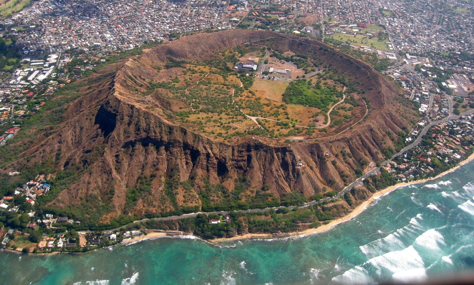 Volcán Diamond Head (Hawái) Volcanes del Mundo