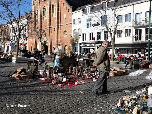 Mercado das pulgas | Bairro de Marolles, Bruxelas