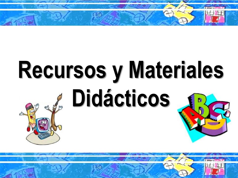 Diferencia Entre Material Y Recurso Didactico carolrecursosdidacticos.blogspot.com