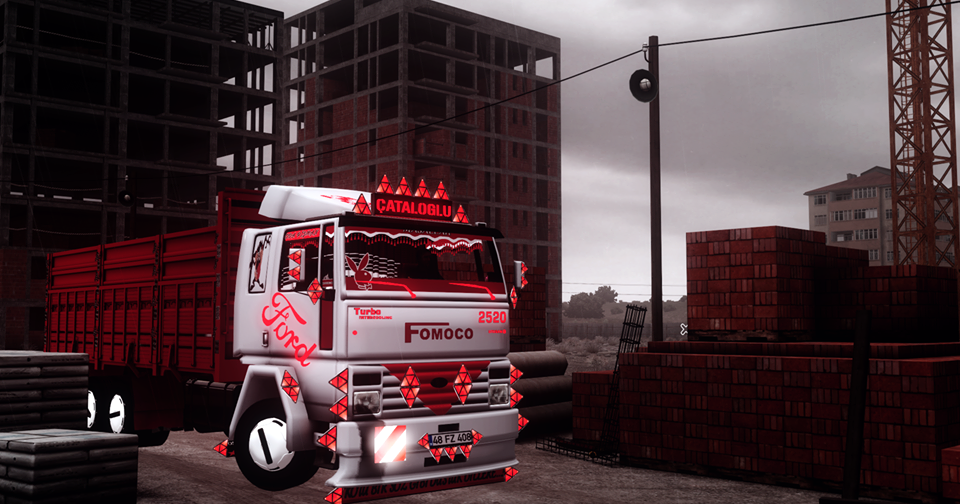 ETS 2 Faça Ford Cargo 2520 Kamyon Modu 1.35 1.36 İNDİR DOWNLOAD