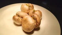 Joined mushrooms for Tandoori Stuffed mushroom Recipe