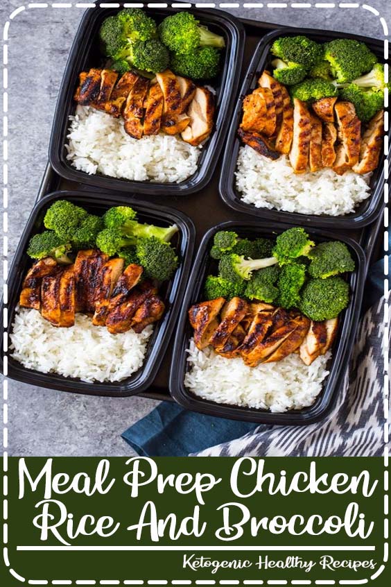 Meal Prep Chicken Rice And Broccoli - Natalie W. Sandiford