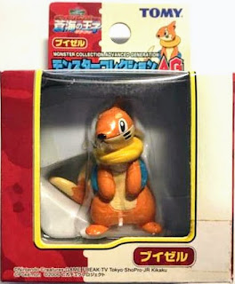 Buizel Pokemon figure Tomy Monster Collection AG series