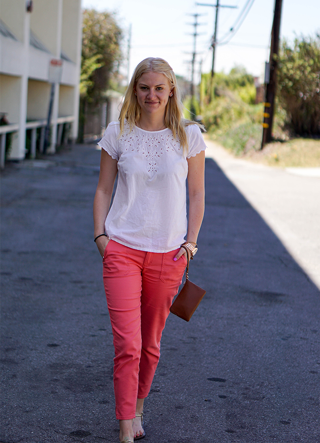 Stylish Outfit: Coral for Spring | Stylelista Confessions