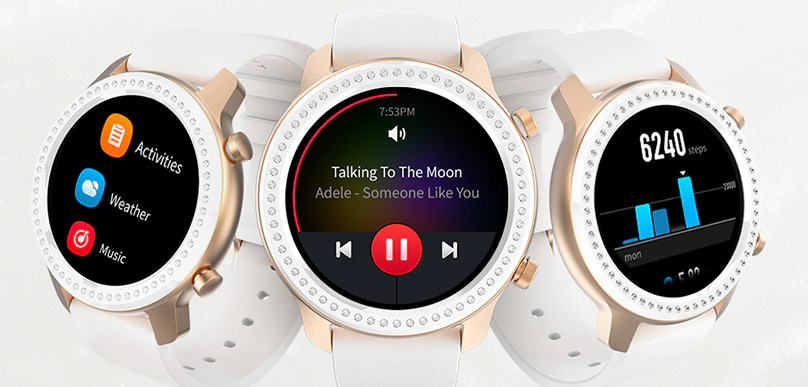 smartwatch amazfit 42mm glitter edition