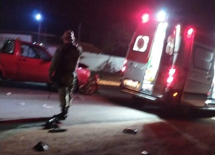 Jacobina: Motociclista fica ferida em colisão próximo ao aeroporto