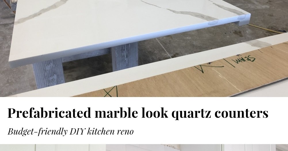 Prefab Marble Look Countertops Budget, What Is Prefabricated Quartz Countertops