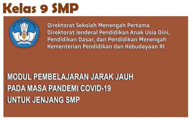 Modul Pjj Semester Ganjil Kelas 9 Direktorat Smp Kemdikbud Guru Sumedang