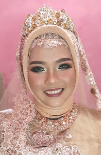 dadanan pengantin muslimah modern