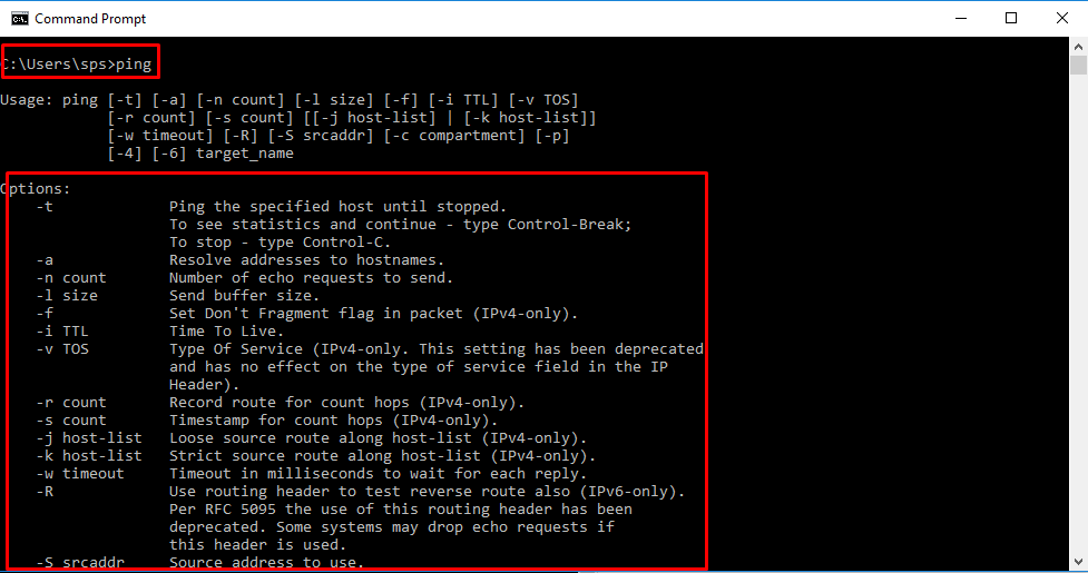 Command Prompt commands list ~ Venkat's Blog