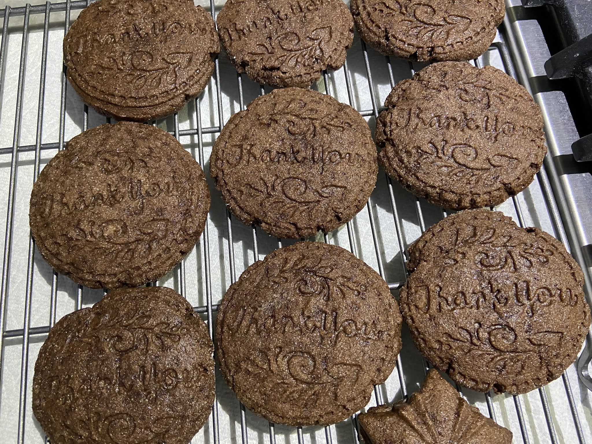The Pastry Chef's Baking Chocolate Stamped Sugar Cookies (recipe 6)