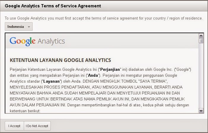 Cara Daftar Dan Memasang Google Analytics Di Blog