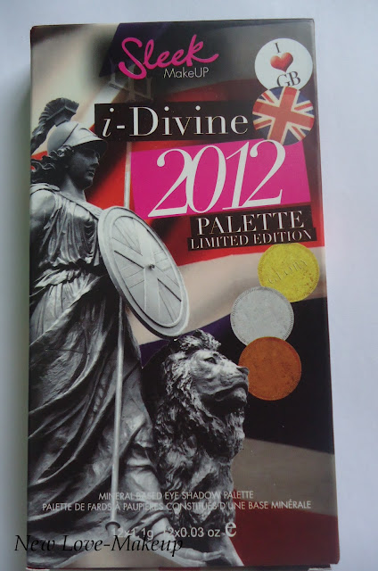 Sleek MakeUP Limited 2012 Collection I- Divine Glory Palette Review, Swatches