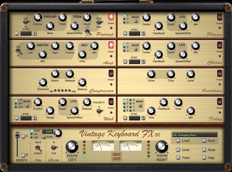 Overloud - Vintage Keyboard FX v2.2.17 Full version