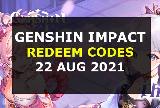 2021 july genshin codes impact genshin impact